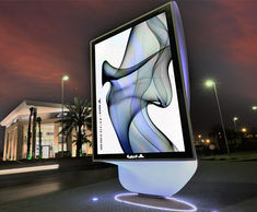 Trueform produced bespoke outdoor digital advertising displays for Riyadh