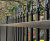 London community garden secured with vertical bar railings 1