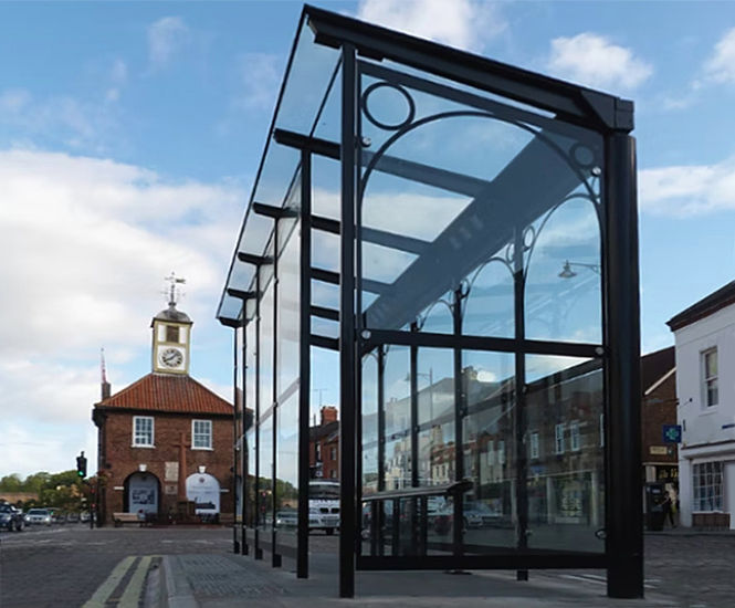 Flight Heritage bus shelter