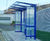 Flight - modular metal bus stop shelter 3