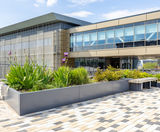 Thornton Building - Bespoke planters and integrated Accoya timber seating - on this page