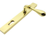 Bespoke lever handles for British Ambasador's Residence, Athens - on this page