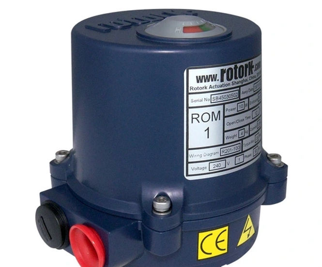 ROM Electric Actuator - electric valve operator ball or butterfly valves