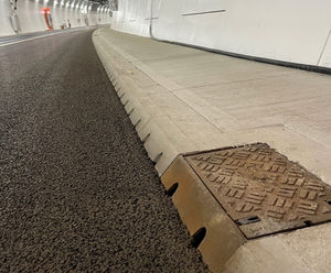 ACO Combined Kerb Drainage Solution Lines Silvertown Tunnel