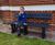Classic Bench - recycled plastic outdoor seating for parks and gardens 0
