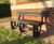 Classic Bench - recycled plastic outdoor seating for parks and gardens 1