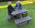 Triangle Picnic Table - recycled plastic outdoor seating for six people 0