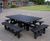 Large Octagonal Picnic Table - recycled plastic outdoor seating for 12 1
