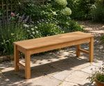 Winawood Backless Bench - recycled plastic outdoor seating for gardens