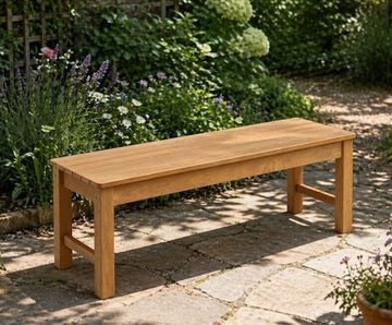 Winawood Backless Bench - recycled plastic outdoor seating for gardens