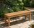 Winawood Backless Bench - recycled plastic outdoor seating for gardens 0