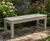 Winawood Backless Bench - recycled plastic outdoor seating for gardens 1