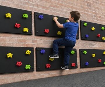 Value Small Climbing Board - recycled plastic wall-mounted play panel