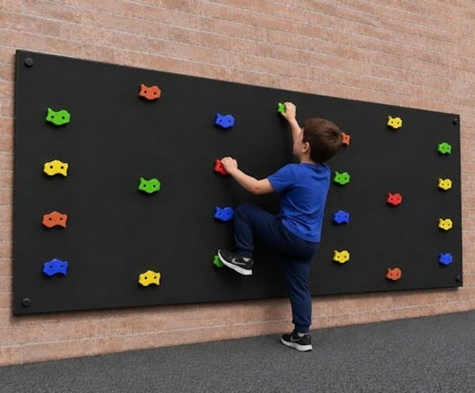 Large Value Climbing Boards - recycled plastic wall climbing panel for play