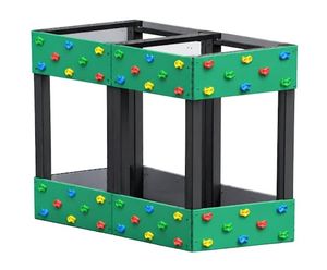 Freestanding Climbing Rectangle - recycled plastic outdoor climbing frame