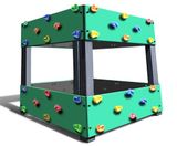 Freestanding Climbing Square - recycled plastic outdoor climbing frame - on this page