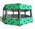 Freestanding Climbing Hexagon - recycled plastic outdoor climbing frame 3
