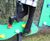 Snakes and Ladders Climbing Wall - recycled plastic outdoor play wall 3