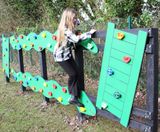 Snakes and Ladders Climbing Wall - recycled plastic outdoor play wall - on this page