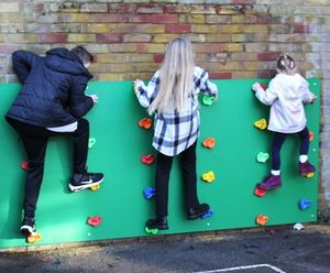 Premium Climbing Board - recycled plastic wall climbing panel for schools