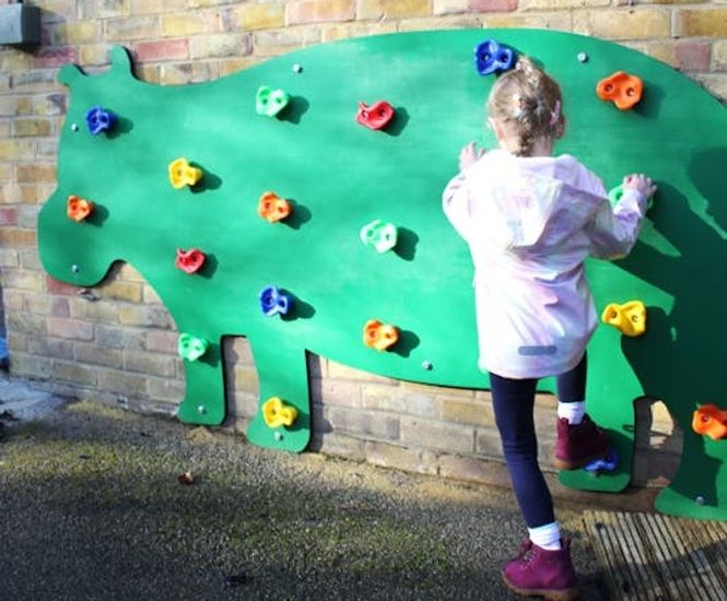 Premium Hippo Climbing Board - recycled plastic wall climbing panel