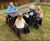 Wheelchair Access Pass Through Picnic Table - recycled plastic outdoor seat 0