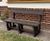 Heavy Duty Classic Bench - recycled plastic outdoor seating for parks 1