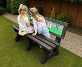 Learning Bench - recycled plastic outdoor educational seating for schools - on this page