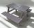 Economy Picnic Table - recycled plastic outdoor seating for four people 1