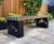 Cambridge Backless Bench - recycled plastic outdoor seating bench 2