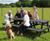Refectory Picnic Table - recycled plastic outdoor seating for 12 people 0
