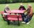 Square Picnic Table With Backrests - recycled plastic outdoor seating 0