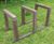 Recycled Plastic Cycle Rack - bike stand made from recycled plastic 0
