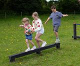 Adventure Trim Trail - recycled plastic playground trail for children - on this page