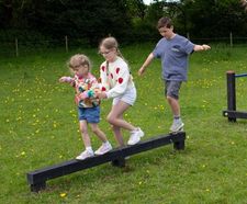Adventure Trim Trail - recycled plastic playground trail for children