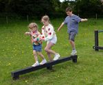 Adventure Trim Trail - recycled plastic playground trail for children