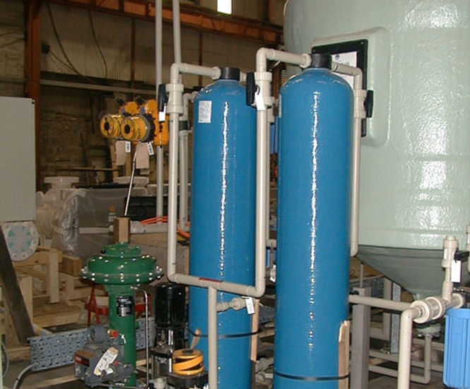 Ion Exchange Equipment - water treatment system with quality resin beds