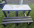 Activity Table - recycled plastic picnic table with polycarbonate game top 3