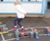 Nursery Freestanding Trim Trail - timber play trail for balance skills 6