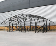 Portland Cycle Compound - contemporary cycle storage solution