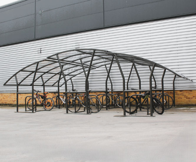 Portland Cycle Compound - contemporary cycle storage solution