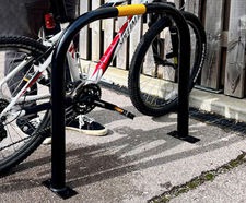 Reflective Sheffield Cycle Stand
