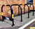 Reflective Sheffield Cycle Stand Set 0