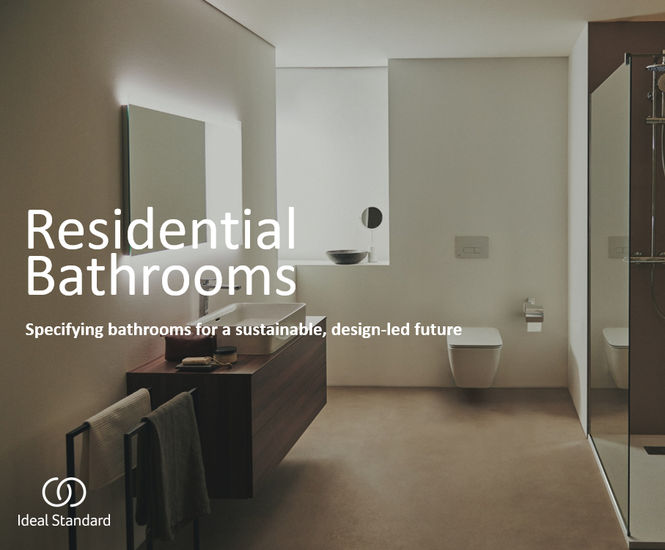 Specifying bathrooms for a sustainable, design-led future