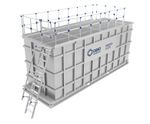 OSSO MBBR 25/18  - modular HDPU bio-reactor for wastewater treatment