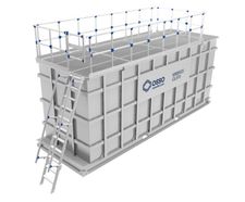 OSSO MBBR 25/18  - modular HDPU bio-reactor for wastewater treatment