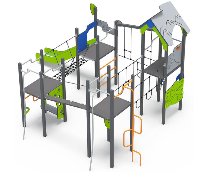 Altitude Range - mountain-themed climbing and multi-play units for juniors