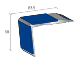 EPNR-R External Performance Stair Nosing - aluminium stair edge trim - on this page