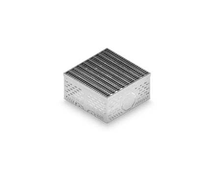 DACHFIX POINT - steel point drain for flat roofs, balconies and terraces