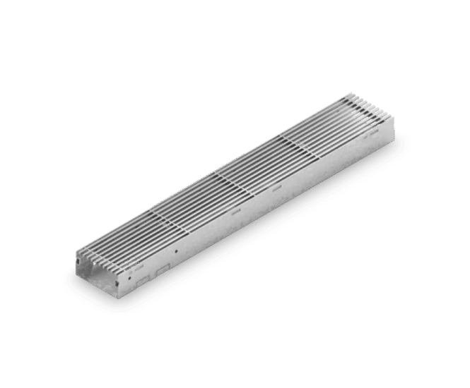 Steelfix Regular - galvanised steel facade channel drainage